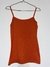 Remera de tiras naranja - comprar online