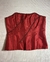 Corset de saten y piedras - comprar online