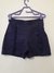 Short de gabardina