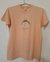Remera de algodón naranja
