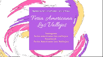 Feria Americana Las Vallejos