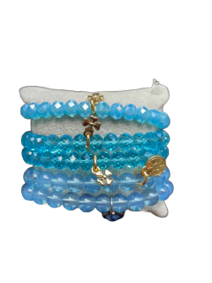 Kit Pulseiras Cristaux na internet
