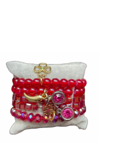 Kit Pulseiras Cristaux na internet