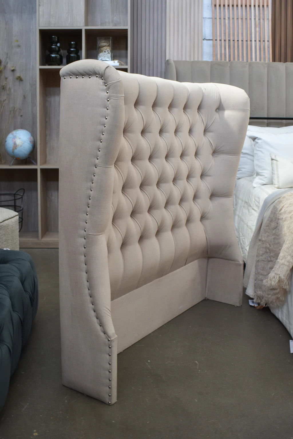 O1 Respaldo Twin MADAME capitone tiza