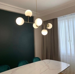 lampara Lineas Rectas de 6 lamparas - RED SUR design