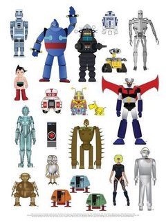 POSTER  MAGMA THE SPACE SERIE - ROBOTS en internet