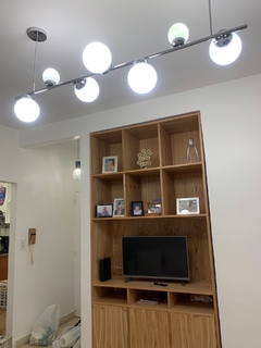 LAMPARA LINEA RECTA -CROMADA - comprar online