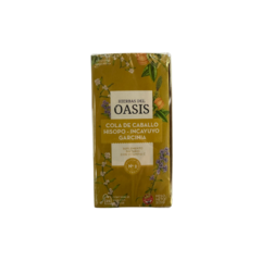 Té adelgazante x 25 saq. hierbas del oasis
