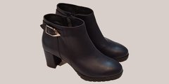 Bota de Cuero Azul Gravagna