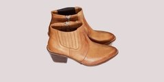 Bota Texana de Cuero Camel Gravagna