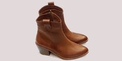 Bota texana de Cuero Suela Gravagna - comprar online