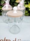 FRASCO DE VIDRIO (YOGHURT DAHI)+TAPITA+TIRADOR