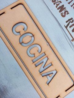 CARTEL CALADO COCINA