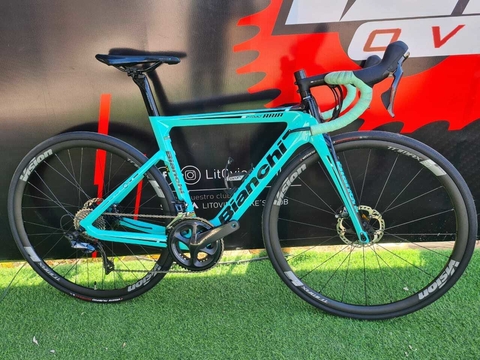 BICICLETA BIANCHI ARIA E-ROAD ULTEGRA disc