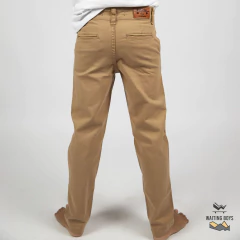 PANTALON CORTE CHINO BEIGE - comprar online
