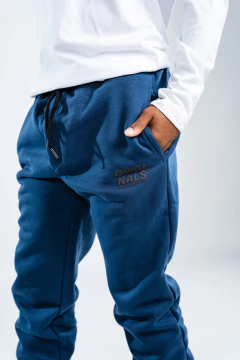 jOGGING RELAXED ALGODON C/ FRISA AZUL en internet