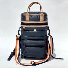 Mochila/Bolso Matero Jujuy negro PU