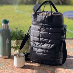 Mochila/Bolso Matero Jujuy negro PU - Chula Minibags Mochilas y Accesorios con onda.