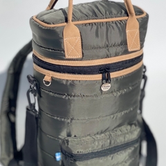 Mochila Matera Matelasse verde - comprar online