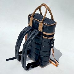 Mochila/Bolso Matero Jujuy negro PU - comprar online