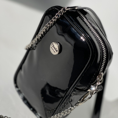 Phone Bags Negra Charol - comprar online