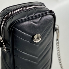Phone Bags Matelase negro - comprar online