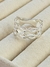 Anillo doble infinito talle 18