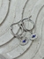 Aros Ojitos acero blanco - comprar online