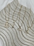 Collares con dije strass acero dorado en internet