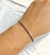 Pulsera trenzada fina
