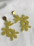 Aros Flor dorados