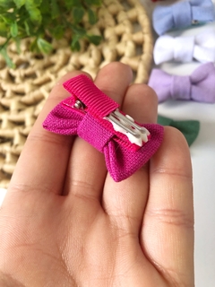 Laço de linho mini (a unidade) - 4cm - comprar online