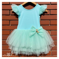 Vestido Tutu Manga Babadinho Ref.: LM03