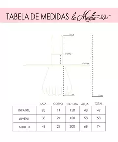 Avental Junino Arco - Íris Caipira Ref.: 139I/139J/139A - loja online