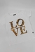 Remera LOVE PRINT foil - AMADAS