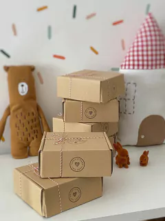 Set Navideño Macramé x10u. - tienda online