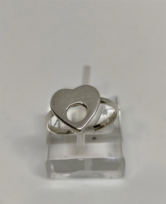 ANILLO CORAZON Y CIRCULO