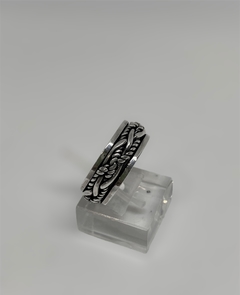 ANILLO TRENZADO LABRADO - comprar online