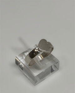 ANILLO CORAZON HORIZONTAL - comprar online