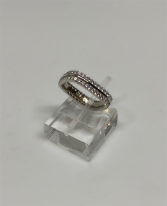 ANILLO PLATA CUADRADO - comprar online