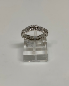 ANILLO PLATA CUADRADO