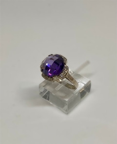 ANILLO DE PLATA Y PIEDRA - comprar online