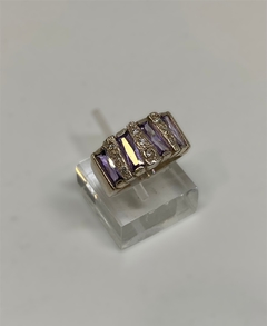 ANILLO PLATA Y PIEDRA - comprar online