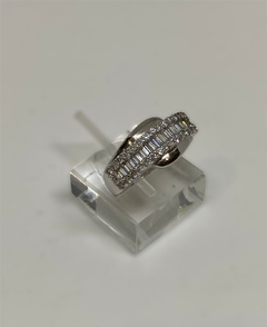 ANILLO PLATA CON CUBIC