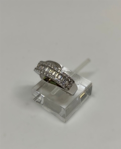 ANILLO PLATA CON CUBIC en internet