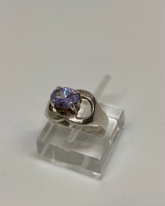 ANILLO PLATA Y CUBIC - comprar online
