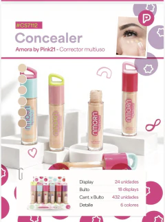Corrector líquido Amora By PINK21 #CS7112 - comprar online