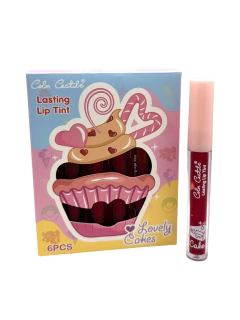 Tinta de Labios Lovely Cakes Pack x6 Color Castibe - La Manola