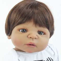 Bebê Reborn Negro Corpo Silicone Pronta Entrega Lançamento na internet