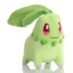 Pokémon de Pelúcia Chikorita 20cm Original Pronta Entrega